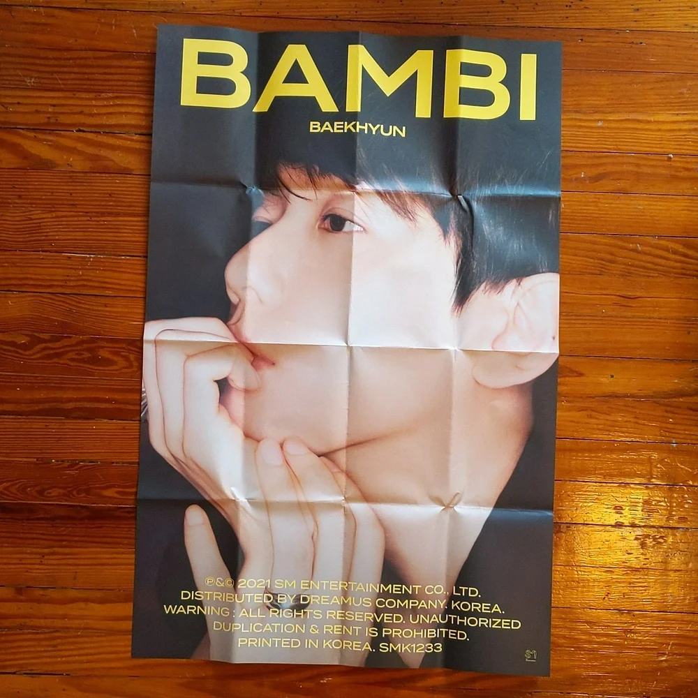 EXO Baekhyun, 'Bambi' Album Poster - Picture 2 of 2